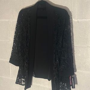 Sparkly black XL dress jacket
